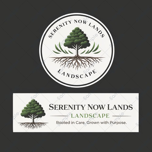 Serenity Now Land Landscaping needs a logo