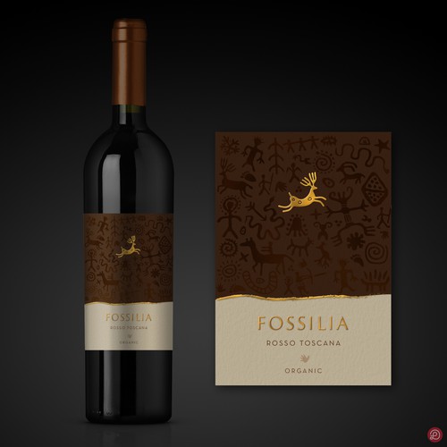 Wine label design