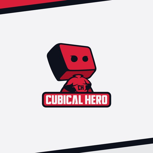 Fun logo for Cubical Hero