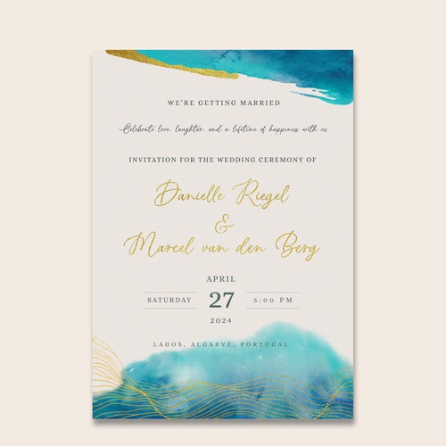 Wedding Invitation Design