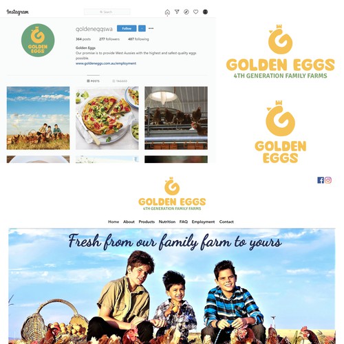 Logo for Golden Eggs