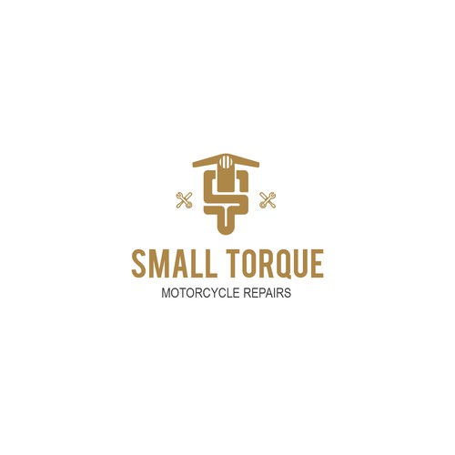 Logo concept for motorcycle repair