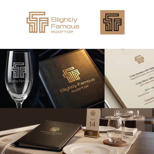 Rooftop Restaurant Logo