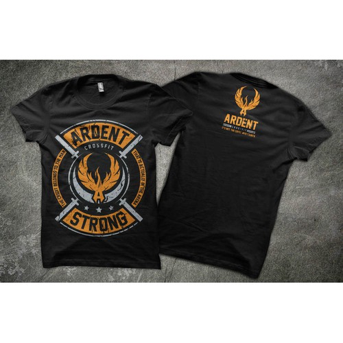 Man in the Arena TShirt Design for Ardent CrossFit