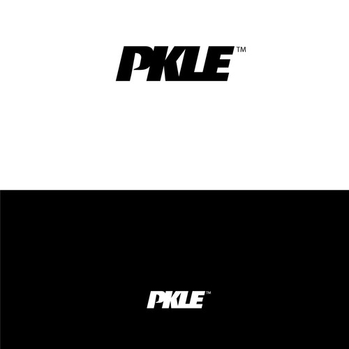 Pickle ball racket logo