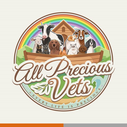 Logo design for All Precious Vets