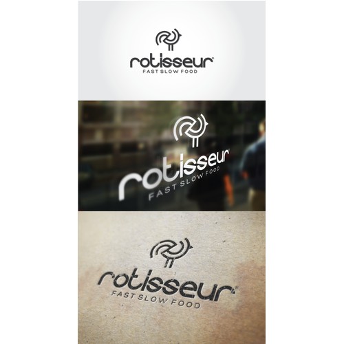 Cool Urban take out restaurant, Rotisseur, needs a new logo!