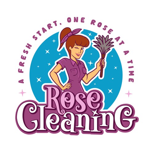 cleaning service logo