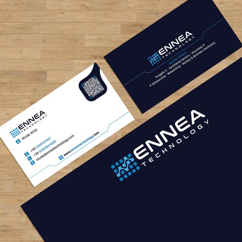 Bussines card for Ennea Techno