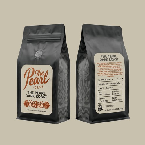 Coffee Bag Label 