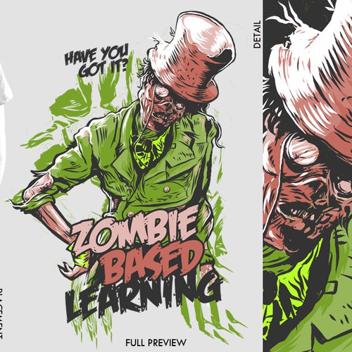 Zombie T-Shirt Design