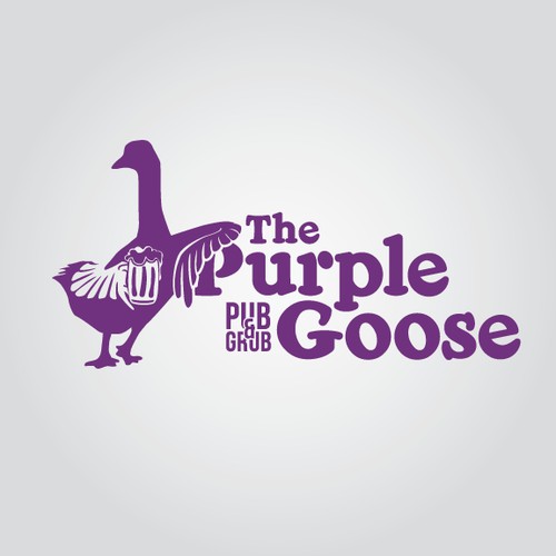 logo for The Purple Goose Pub & Grub