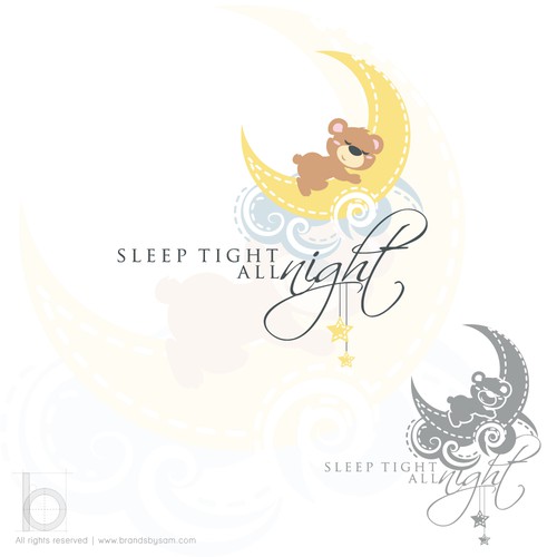 Logo that speaks to sleep deprived parents