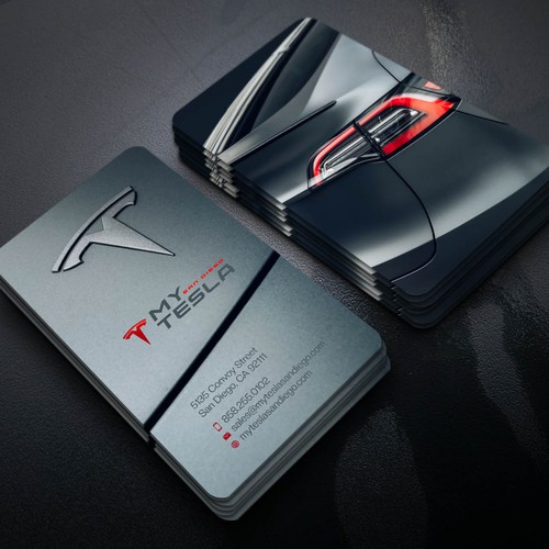 Tesla Business Card