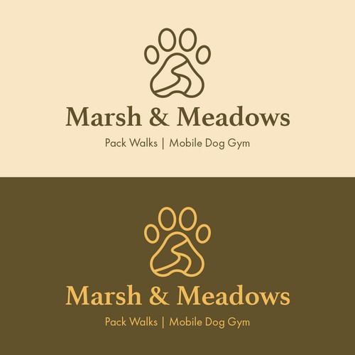 Concept for dog walking/hiking brand