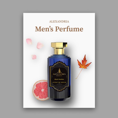 Perfume ad design