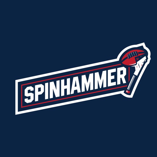 SPINHAMMER logo design