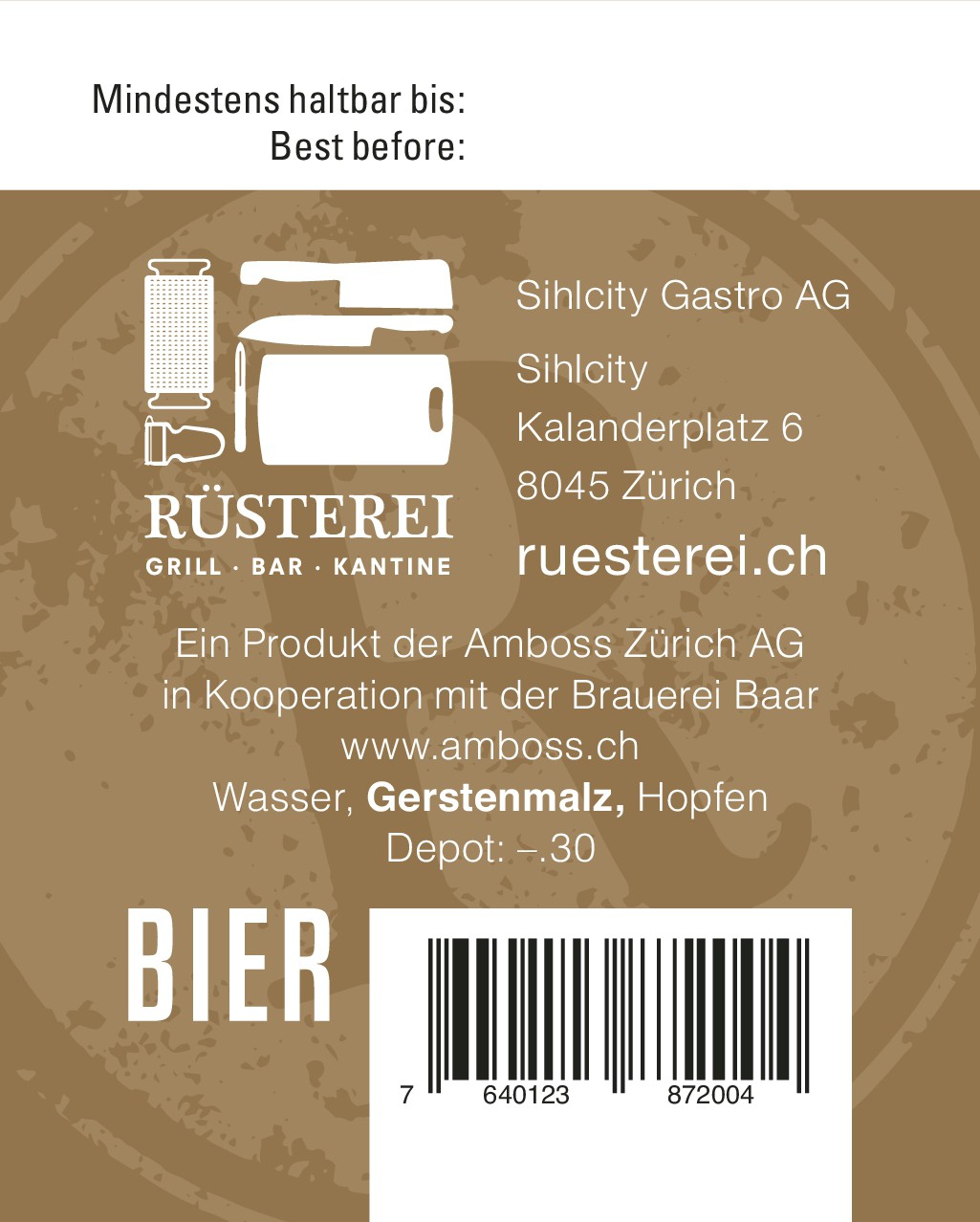  Etiketten für Bier und Prosecco 