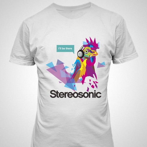 Create a bright, colourful, artistic and amazing T-Shirt for Stereosonic!