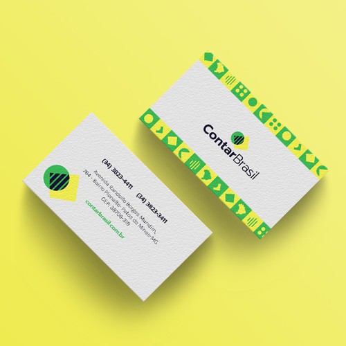 Business card and logo for an accounting firm