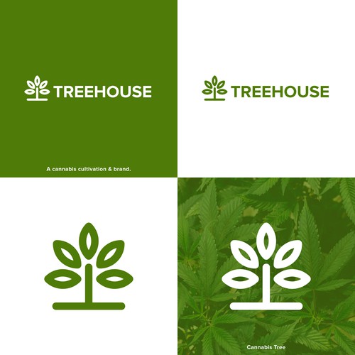 Marijuana Tree Logo