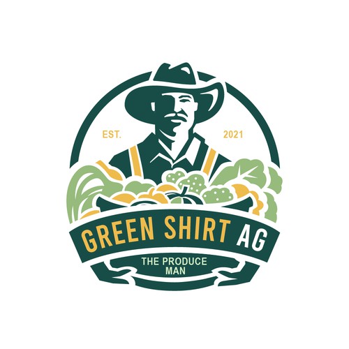Green Shirt AG Logo design proposal