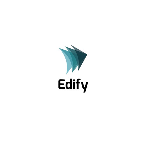 Modern logo for an e-publishing company.