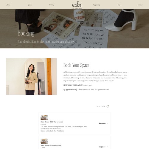 Makai Creative Scheduling Design