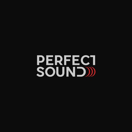 Bold logo for sound equipment