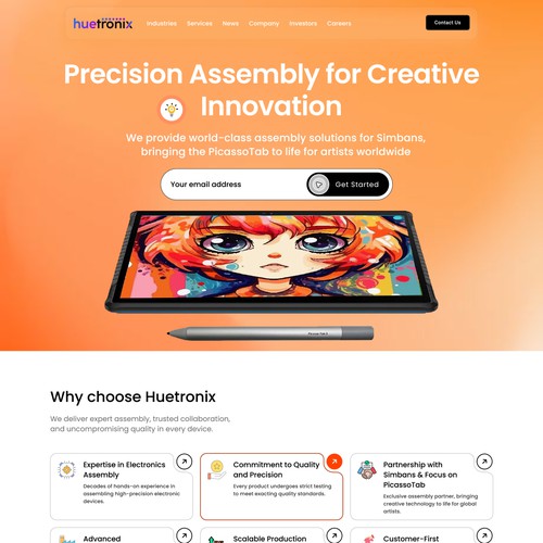 web page design