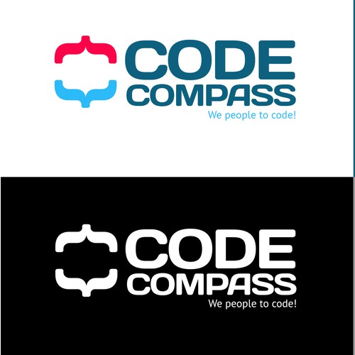 Code Compass programers logo proposal