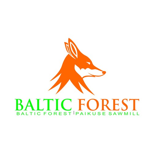 Sawmill logo needed for Baltic Forest