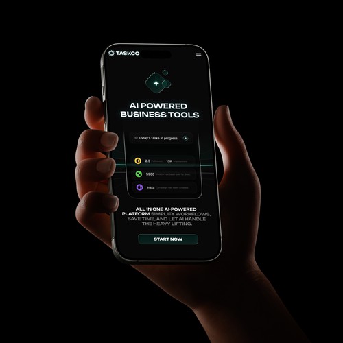 AI Saas Website Design