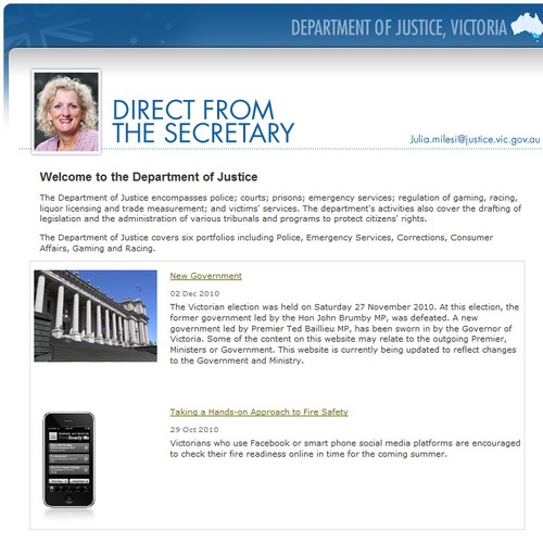 Banner Ad for large public organisation