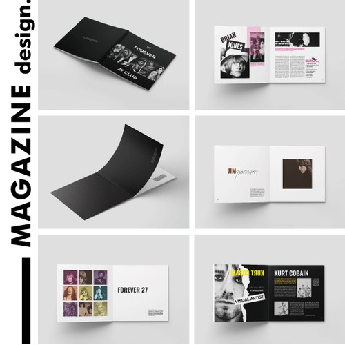 Minimalistic MAGAZINE DESIGN