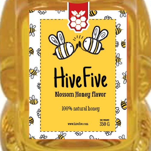 Bear Honey Label