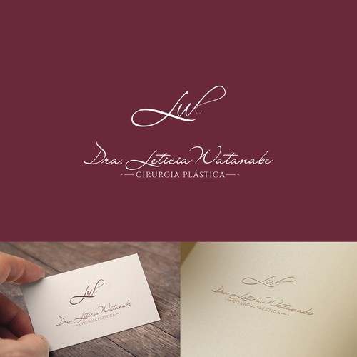 logo concept for Leticia Watanabe