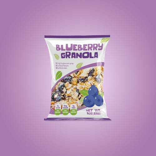 Blueberry granola