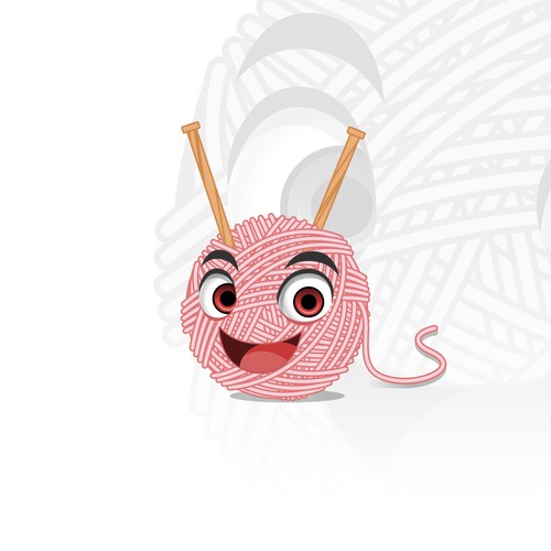 Mascot Design for KnittinGladys