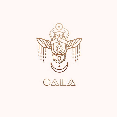Bold logo for highfashion house GAEA