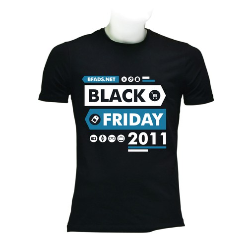 Shirt Design for Black Friday Website