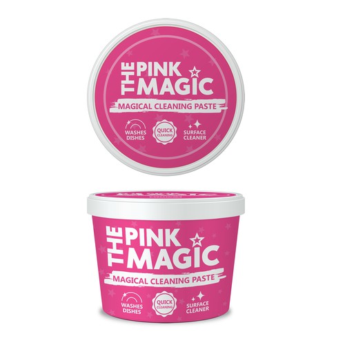 The Pink Magic label