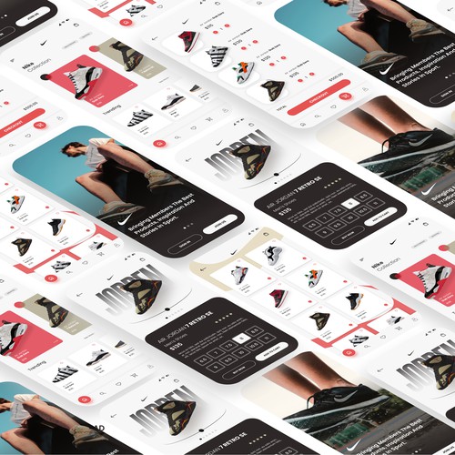 Shoe App – UI Design (Practice Project)