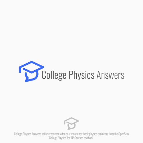 Logo design for College Physics Answers