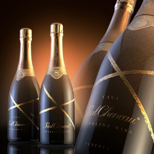 Sparkling Wine Label Design