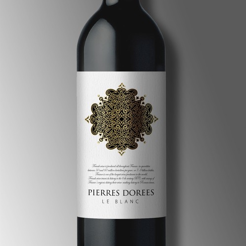 Wine Label for PIERRES DOREES