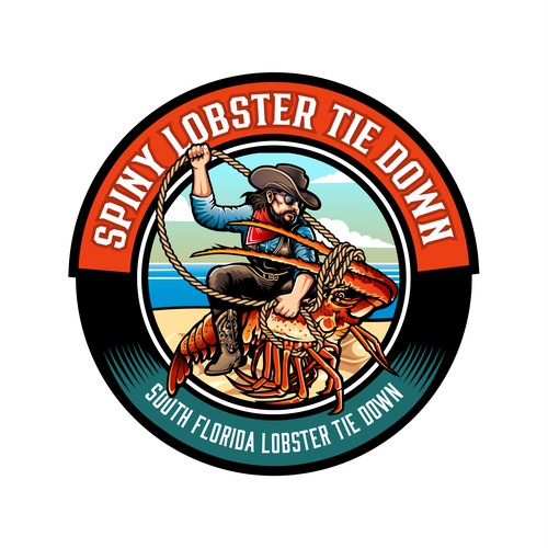 Spiny Lobster Tie Down logo