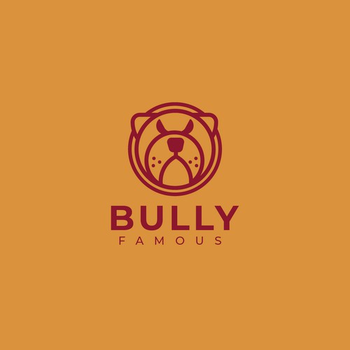 logo concept for bulldog