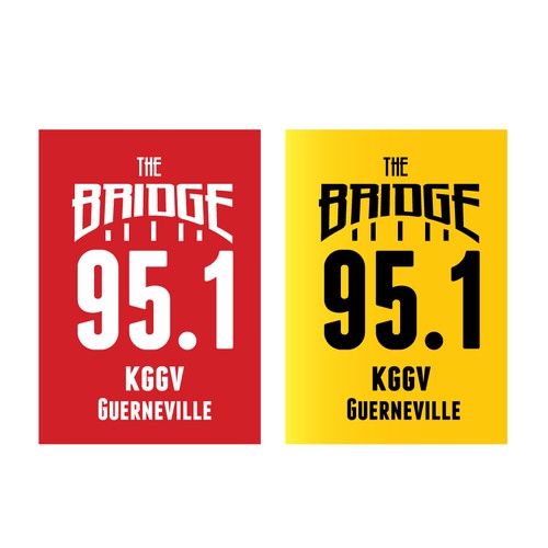 The Bridge 95.1 Alternate Radio Logo