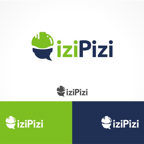 Create a logo for our dynamic startup iziPizi!